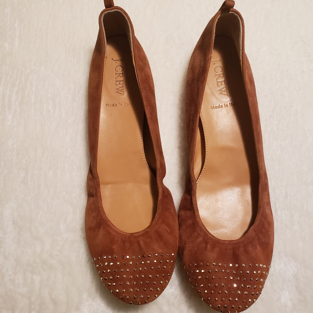 J. Crew Leather Flats